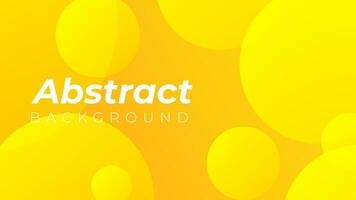 abstract background design with bubbles style vector