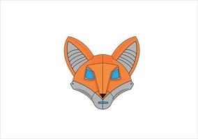 fox icon vector illustration on white background