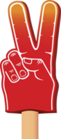 animar la mano de espuma png