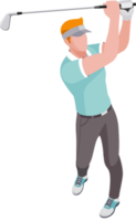 Golfsport-Symbolillustration png