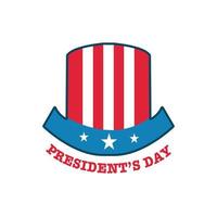 Presidents day. Vector typography, text or logo design. Can be used for sale banners, greeting cards, gifts etc.