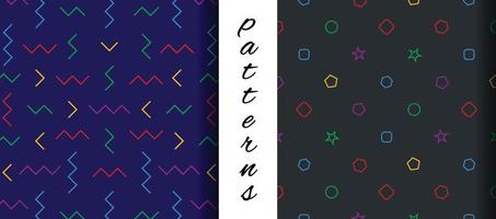 Stylish Seamless Pattern Design in Vector Art