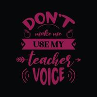 Back To School T-shirt Design vector