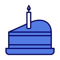 Cakeslice Vector Icon