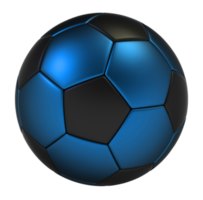 illustrazione 3d del pallone da calcio png