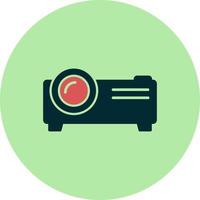 icono de vector de proyector