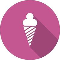 icono de vector de helado