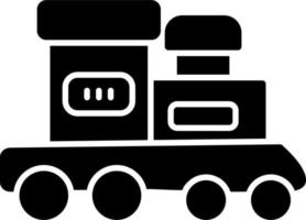 icono de vector de tren