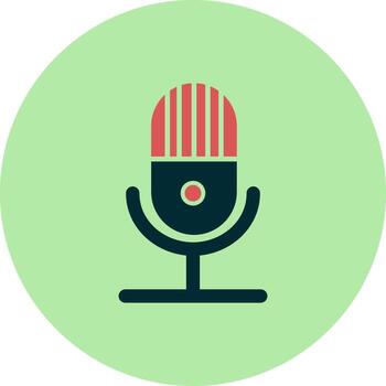 Microphone Vector Icon