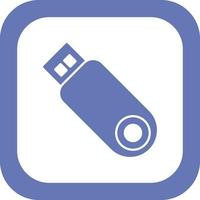 USB Storage Vector Icon