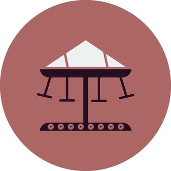 icono de vector de cararusel