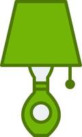 Table Lamp Vector Icon