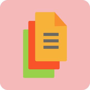 icono de vector de documentos