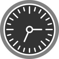 icono de vector de reloj de pared