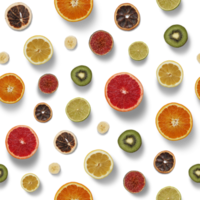 citrus- mönster realistisk transparent bilder png