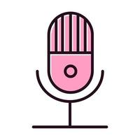 Microphone Vector Icon