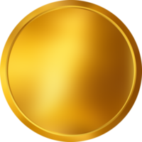 bouclier de plaque d'or png