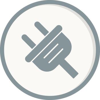 icono de vector de enchufe