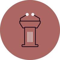 Podium Vector Icon