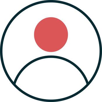 icono de vector de usuario