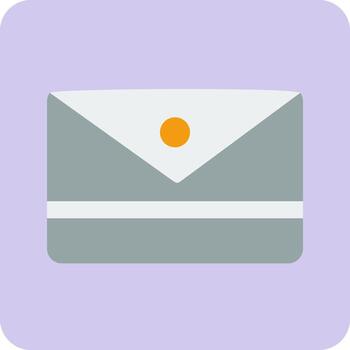 icono de vector de sobre