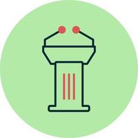 Podium Vector Icon