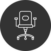 Office Chair Vector Icon