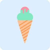 icono de vector de helado