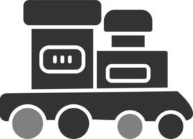 icono de vector de tren