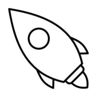 Rocket Vector Icon