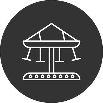 icono de vector de cararusel