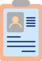 Curriculum Vitae Vector Icon