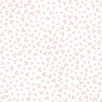 Seamless vector pattern with small hearts. Vector repeating texture with pink heart on white background. Repeatable backdrop with hand drawn tiny hearts.