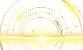 abstract golden light for display product png