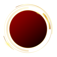 Luxury round shape for copy space png