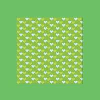 Heart pattern design vector