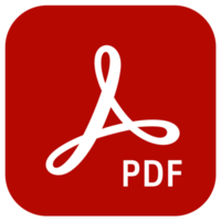 icône du lecteur adobe acrobat png