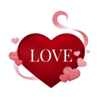 gelukkig Valentijn dag sticker png