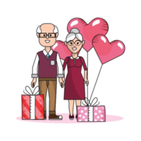 couple amoureux png