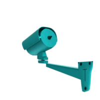 security camera isolated on transparent png