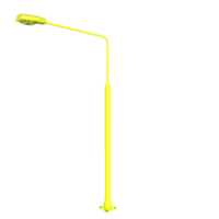 lamp post geïsoleerd Aan achtergrond png