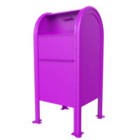 Mailbox isolated on transparent png