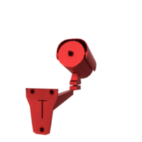 security camera isolated on transparent png