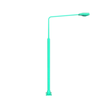 lamp post geïsoleerd Aan achtergrond png