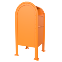 Mailbox isolated on transparent png