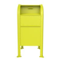 Mailbox isolated on transparent png