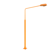 lamp post geïsoleerd Aan achtergrond png