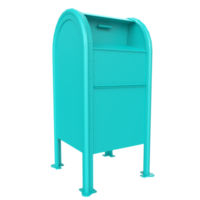 Mailbox isolated on transparent png