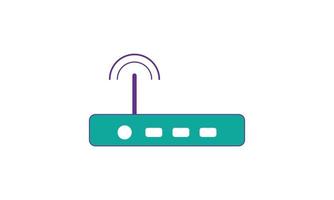 broadband icon on white background vector