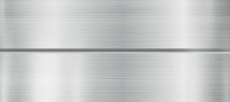 Silver galvanized texture, aluminum background web template - Vector